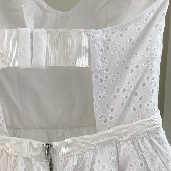 Aritzia Talula size 0 open back halter eyelet dress - Picture 13 of 16